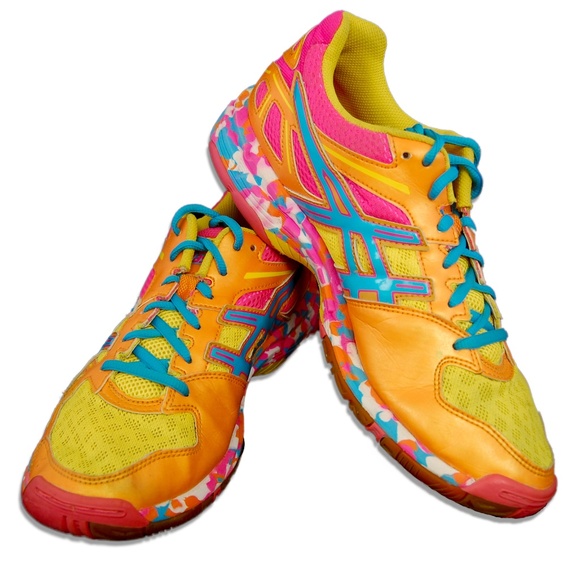 colorful volleyball shoes